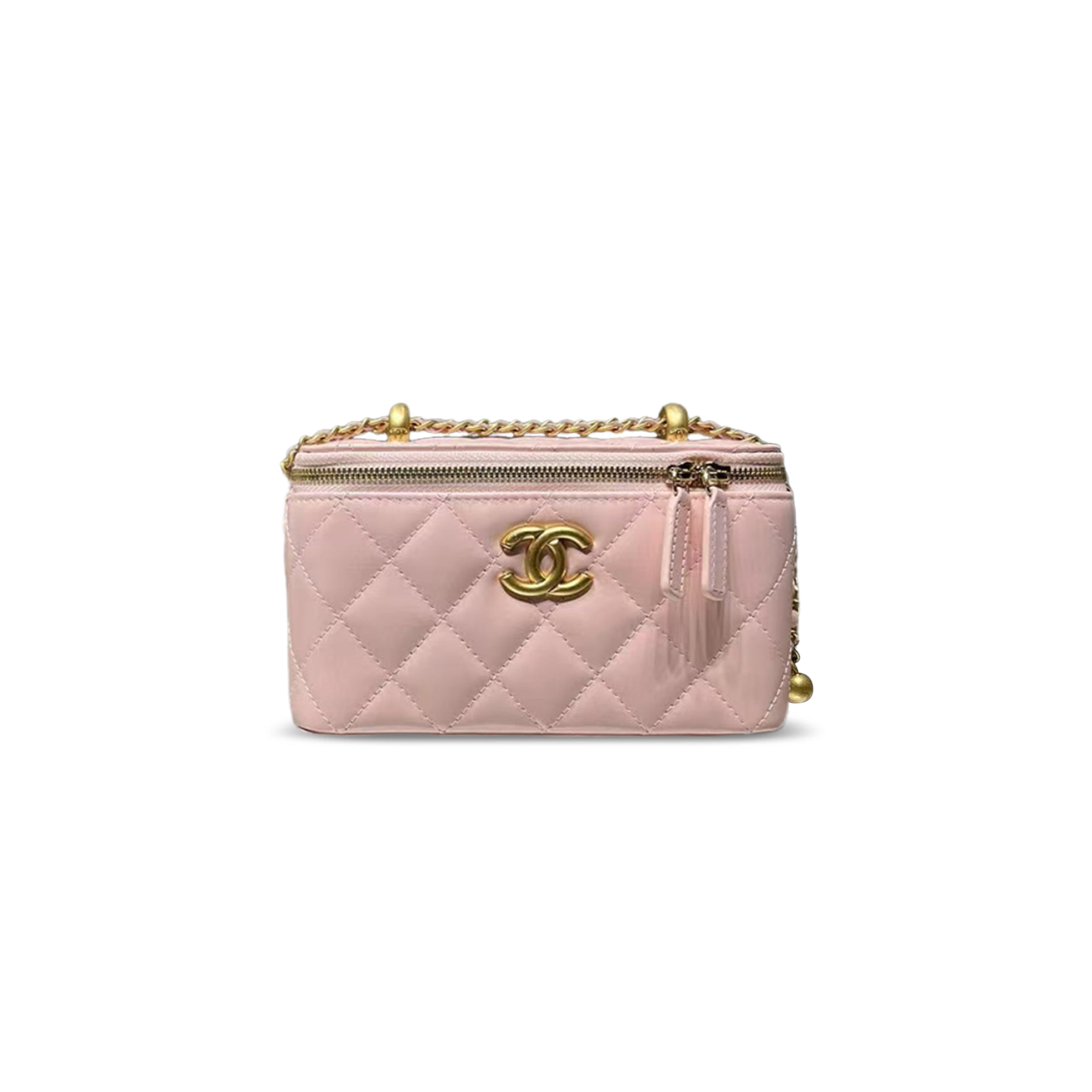 CHANEL 25S MINI VANITY CASE LAMBSKIN AP3651 (16.5*9.5*8cm)